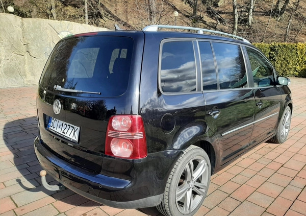 Volkswagen Touran cena 19700 przebieg: 295000, rok produkcji 2008 z Poddębice małe 79